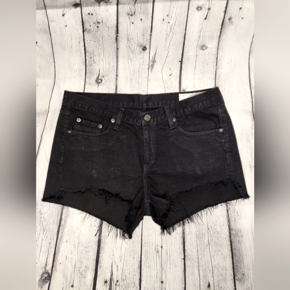 RAG & BONE Shorts, Black, Size 29